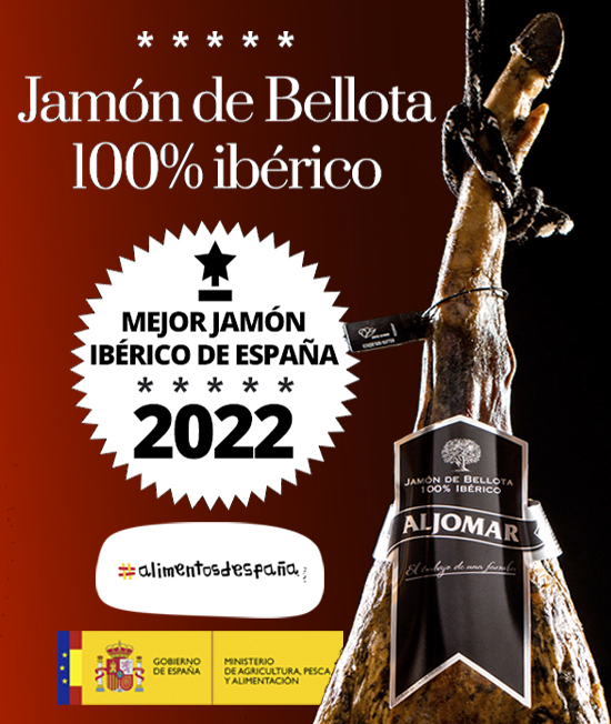 JAMON IBERICO ONLINE la favorita.JAMÓN DE BELLOTA 100% IBÉRICO, ALJOMAR. MEJOR JAMÓN DE ESPAÑA 2022. Ibéricos favorita