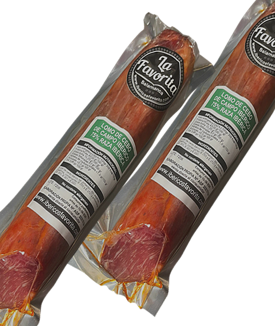 LOMO DE CEBO DE CAMPO 75% RAZA IBÉRICA la favorita