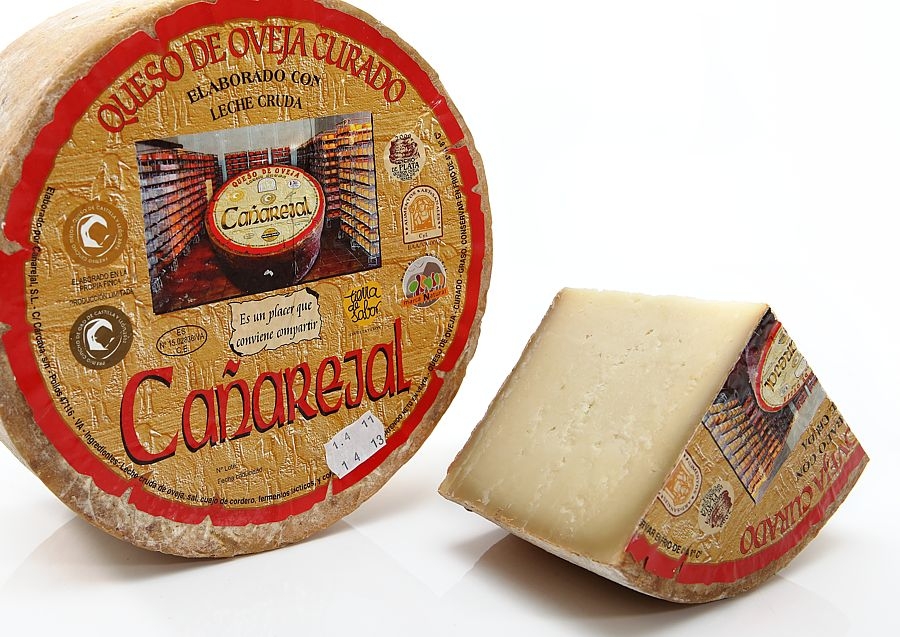 CUÑA DE QUESO CURADO DE OVEJA CAÑAREJAL (VALLADOLID) 400 gr aprox.