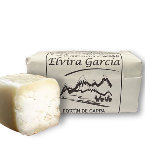 queso FORTÍN DE CAPRA. Peso 200 gr Aprox.ELVIRA GARCÍA.