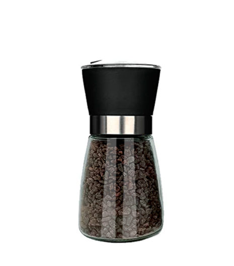 SAL NEGRA DEL HIMALAYA en molinillo rellenable. 200 gr.