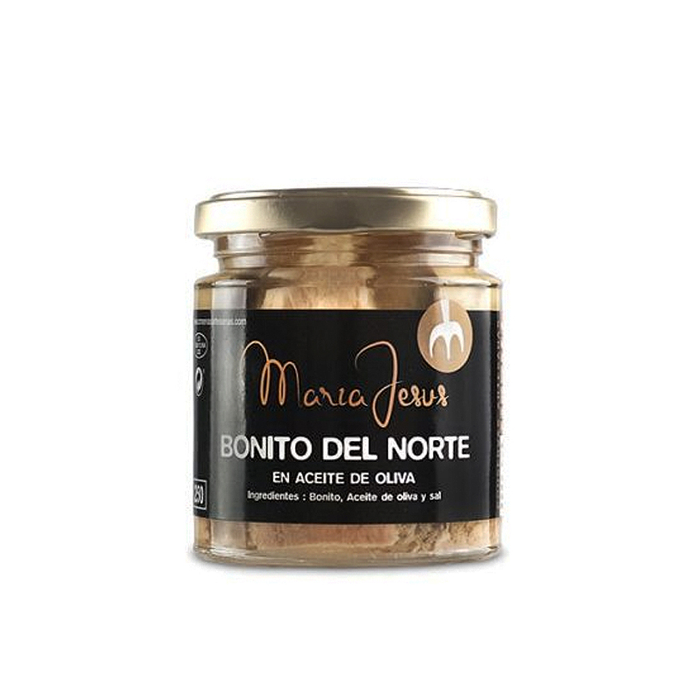 BONITO DEL NORTE EN ACEITE DE OLIVA. María Jesús. 240 g.