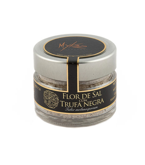 FLOR DE SAL CON TRUFA NEGRA. Mykes. 100 gr
