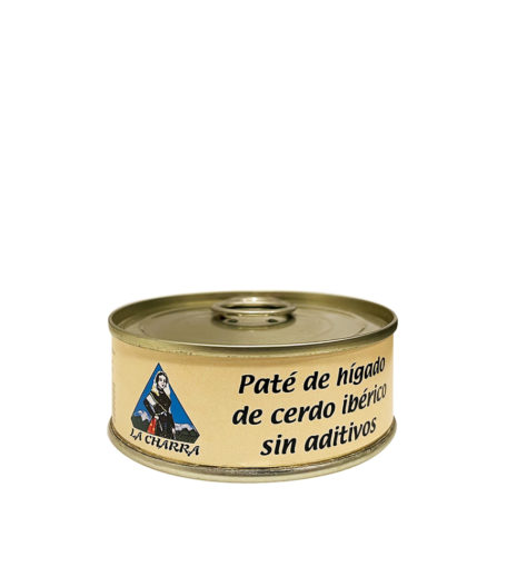 PATÉ DE HIGADO DE CERDO IBÉRICO. LATA. CIUDAD RODRIGO. SALAMANCA. 100 GRAMOS