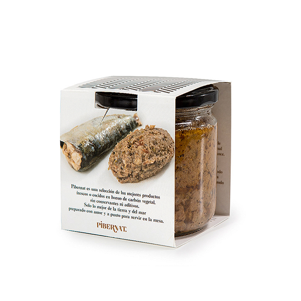 TARTAR DE SARDINA. Pibernat. Sin aditivos ni conservantes. 100% natural.