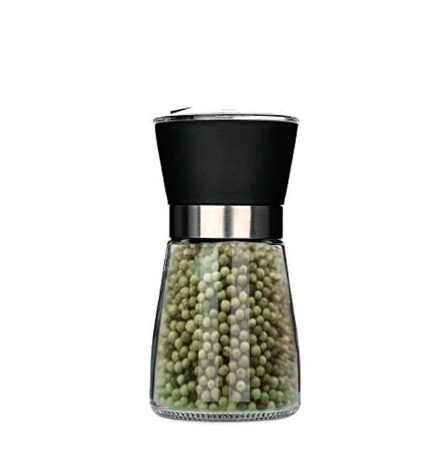 PIMIENTA VERDE en molinillo rellenable. 200 gr.