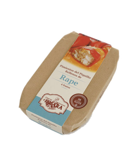 COMPRAR EN LA FAVORITA PIMIENTOS DEL PIQUILLO RELLENOS DE RAPE. ROSARA