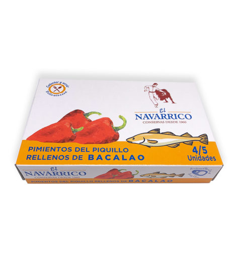 pimientos del piquillo rellenos de bacalao El navarrico en La Favorita Salamanca