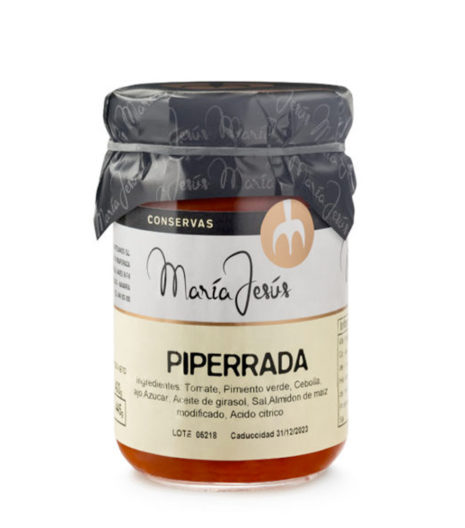 PIPERRADA. María Jesús. 400gr. conservas vegetales de calidad en salamanca