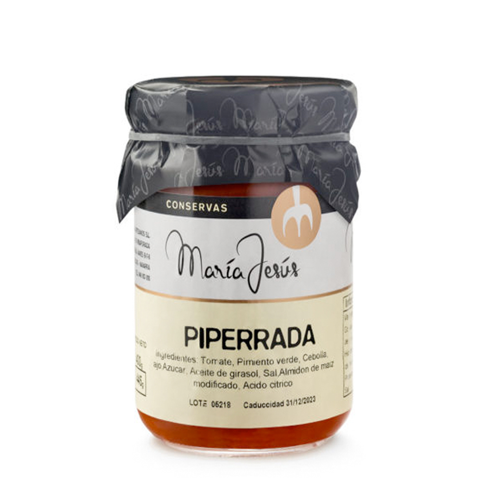 PIPERRADA. María Jesús. 400gr. conservas vegetales de calidad en salamanca