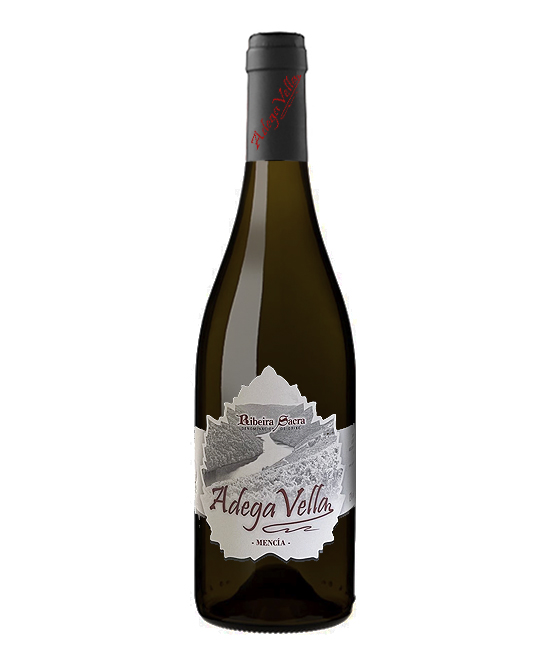 COMPRAR BUEN VINO EN SALAMANCA ADEGA VELLA. Uva Mencía y variedades autóctonas. D. O. Ribeira Sacra.LA FAVORITA