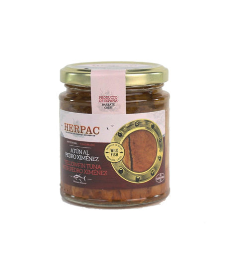 ATÚN AL PEDRO XIMÉNEZ. CONSERVAS HERPAC