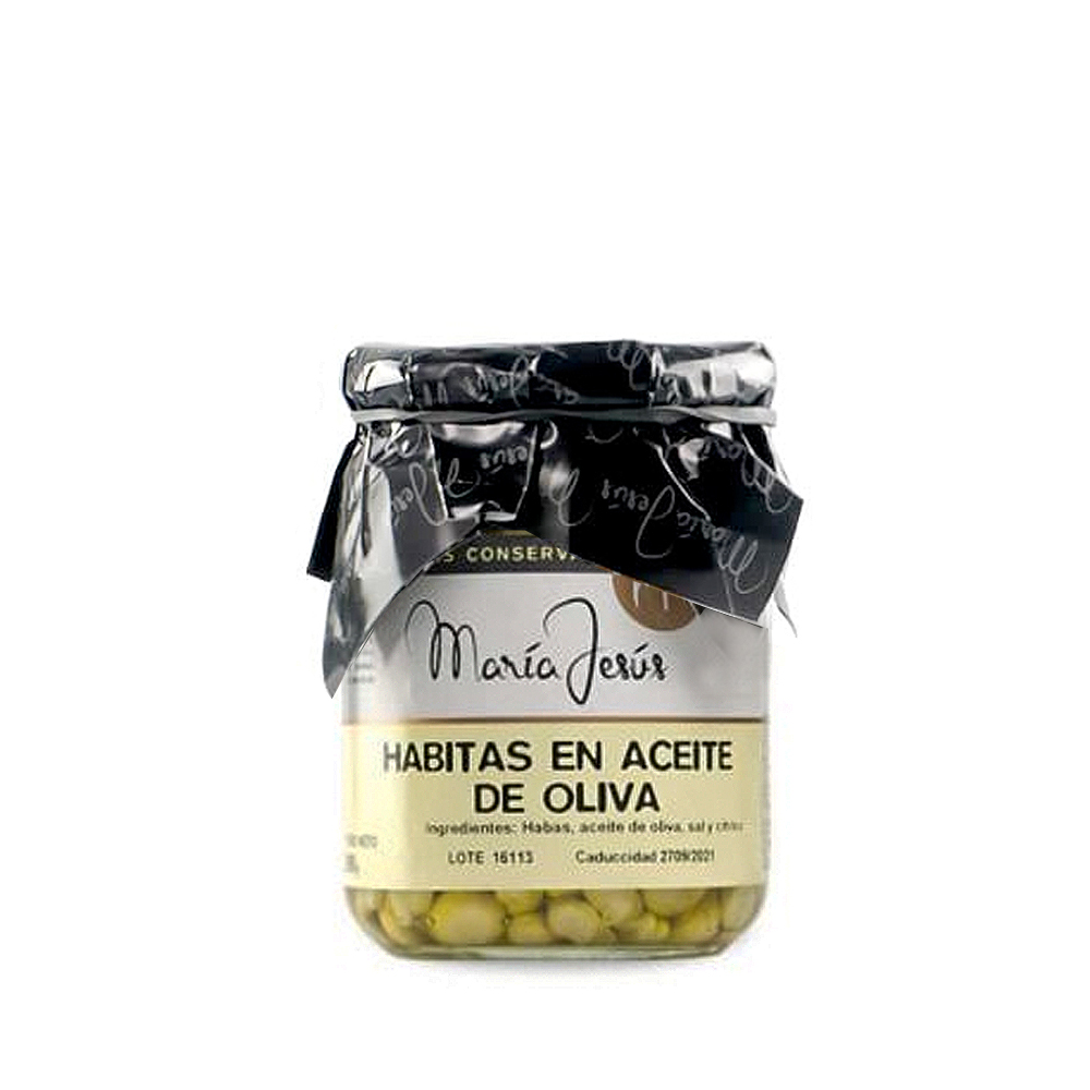 habitas baby en aceite de oliva en la favorita. comprar conservas espectaculares online en salamanca