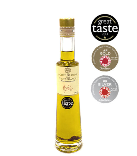 ACEITE DE OLIVA CON TRUFA blanca . comprar aceite de oliva virgen extra en Salamanca en La Favorita Salamanca
