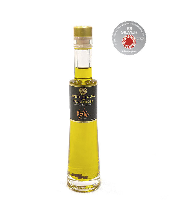 ACEITE DE OLIVA CON TRUFA NEGRA . comprar aceite de oliva virgen extra en Salamanca en La Favorita. compra online de aceite con trufa negra.