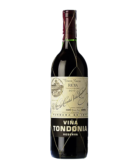 VIÑA TONDONIA. Reserva 72 meses. Rioja. buenos vinos en La Favorita Salamanca. compra online de buenos vinos