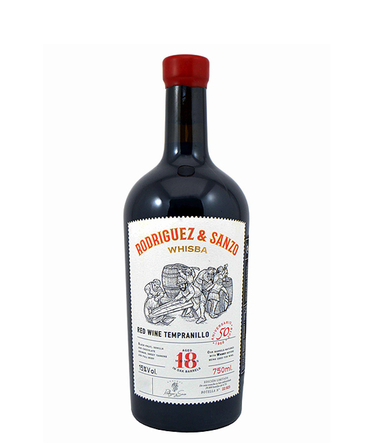 WHISBA. Vinos extraordinarios en Salamanca. La Favorita VINO DE TORO EN BARRICA DE WHISKY